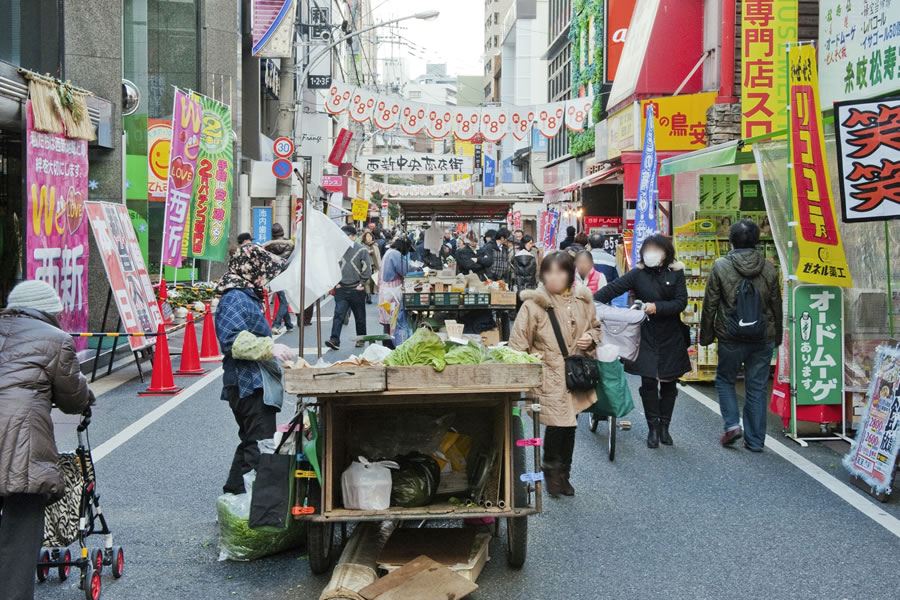 文教地区の街並み