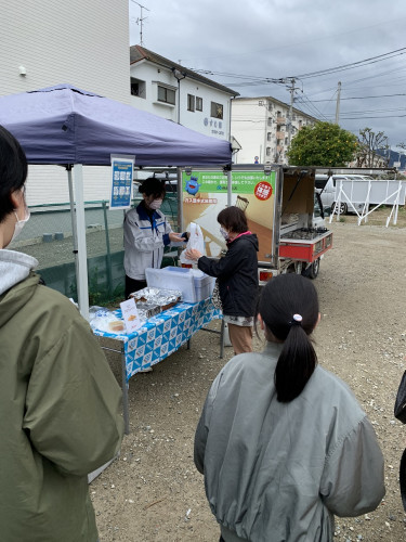 クロワッサンお渡し