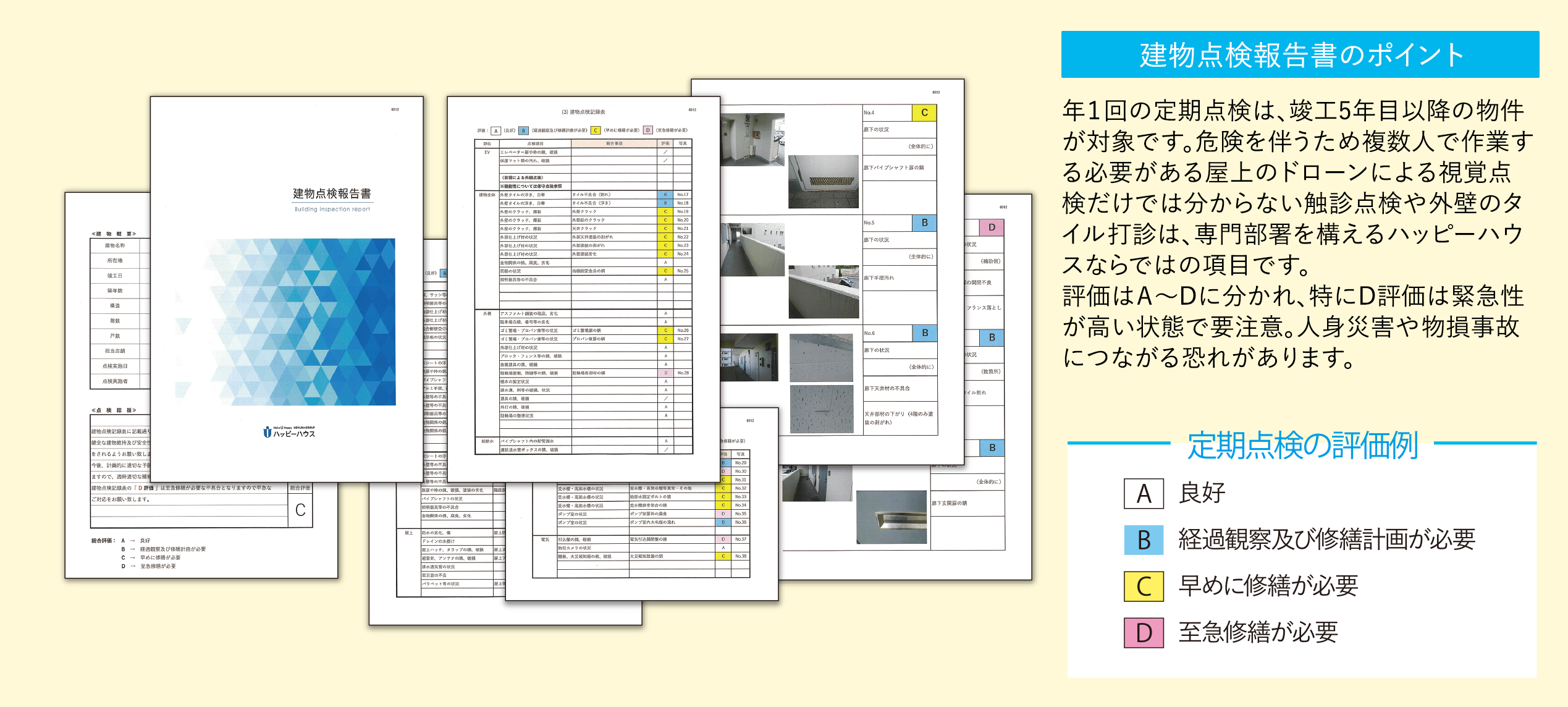 建物点検報告書のポイント