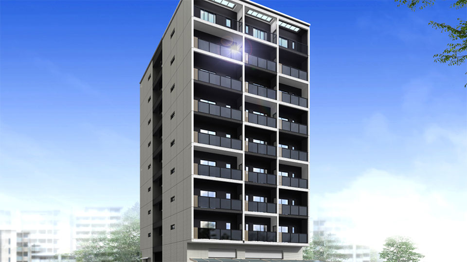 住宅パース(北東)