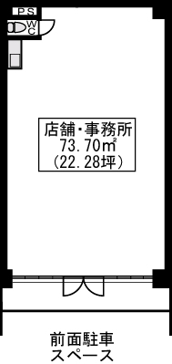 エスポワール空港通りテナント / 103号室 間取り