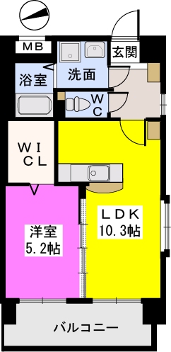 グレイス　サンビオ / 701号室 間取り