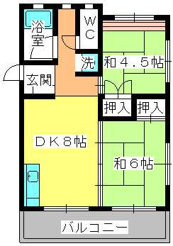 工藤ビル / 105号室 間取り