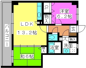 Ｔｕｔｔｉ２７ / 605号室 間取り
