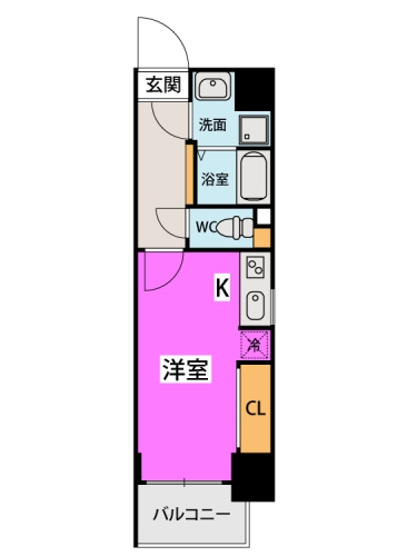 仮）21テクノロジー株式会社本社ビル計画 / 701号室 間取り