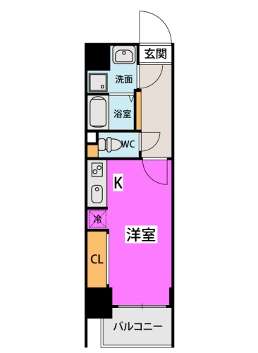 仮）21テクノロジー株式会社本社ビル計画 / 603号室 間取り