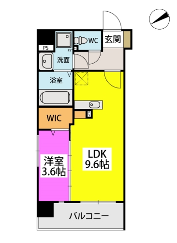 CASA Fortuna / 205号室 間取り