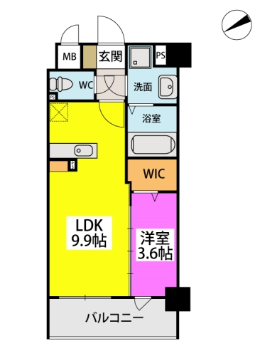 CASA Fortuna / 503号室 間取り
