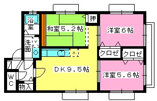 メゾン・コンフォール / 201号室 間取り