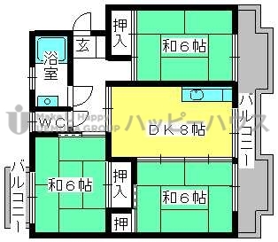 恵ビル / 104号室 間取り