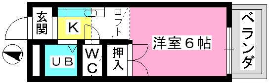 ベルハイツ / 203号室 間取り