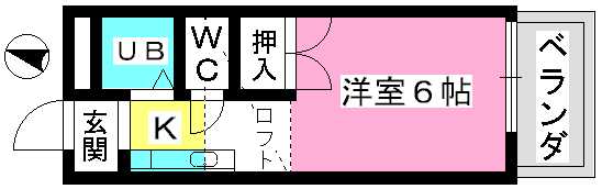 ベルハイツ / 207号室 間取り