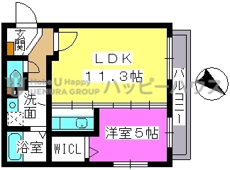 レスピーザⅢ / 103号室 間取り