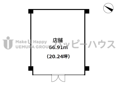 ノイエス　ラント / 店舗号室 間取り