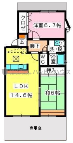 ディナスティⅥ / 101号室 間取り