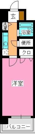 ピュア春日公園 / 702号室 間取り