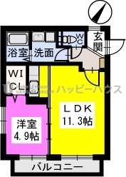 アルシオネ / 102号室 間取り