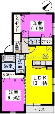 スピラハウス / 101号室 間取り