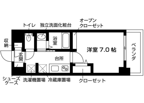 ※NDG 九産大前 by Nudge’one. / 712号室 間取り