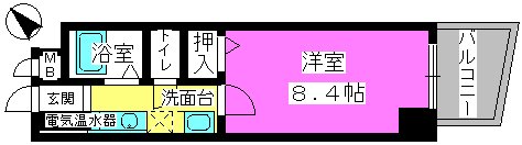 メゾンド・クレール / 501号室 間取り