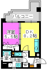 アークプラザしおばる / 301号室 間取り