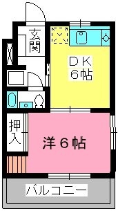 エクセレント12 / 201号室 間取り