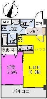 オータムレーベン / 202号室 間取り