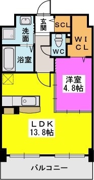 オータムレーベンⅡ / 206号室 間取り