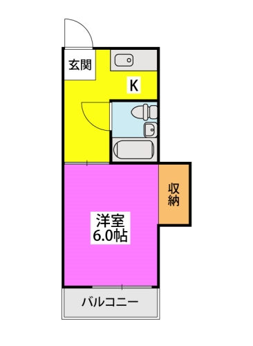 PHOENIX香椎参道 / 308号室 間取り