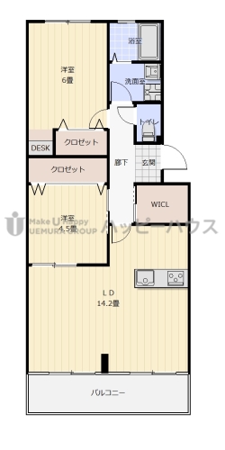 レジデンス渡邊 / 203号室 間取り