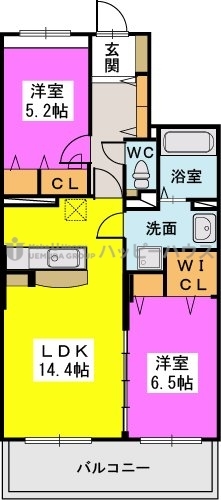 エルブコート / 203号室 間取り