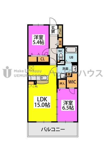※ラ・ルーチェ / 403号室 間取り