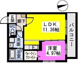 ヴィラ　ジャスミン / 203号室 間取り
