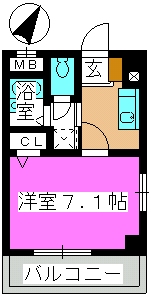 セピアコート９ / 301号室 間取り