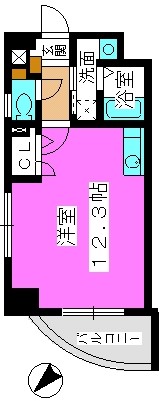 スーペリアニューハイム薬院 / 1006号室 間取り