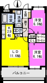 エターナルＫ / 803号室 間取り