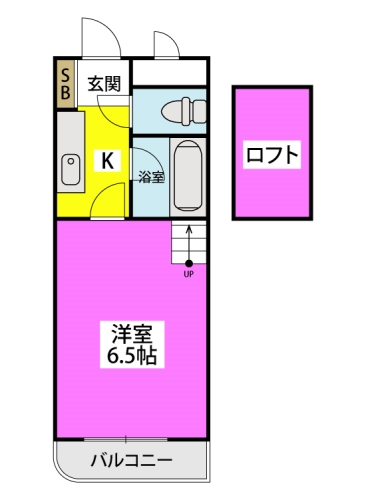 PLEAST田島 / 305号室 間取り