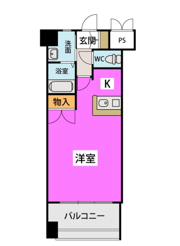 カーサ・アミ―タ / 303号室 間取り